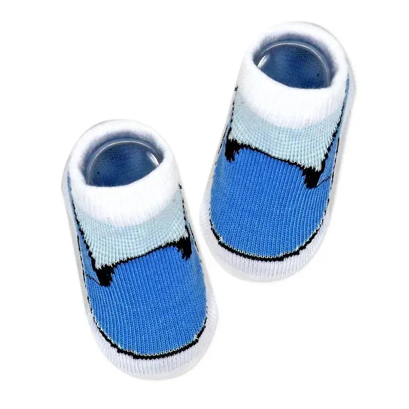 Rose Textiles- 3 Pc Socks And Bowties Set, Blue Stars - Image 5
