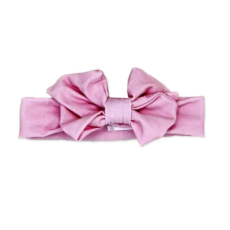 Rose Textiles - 3 Pc Socks And Bowties Set, Pink Flower - Image 4