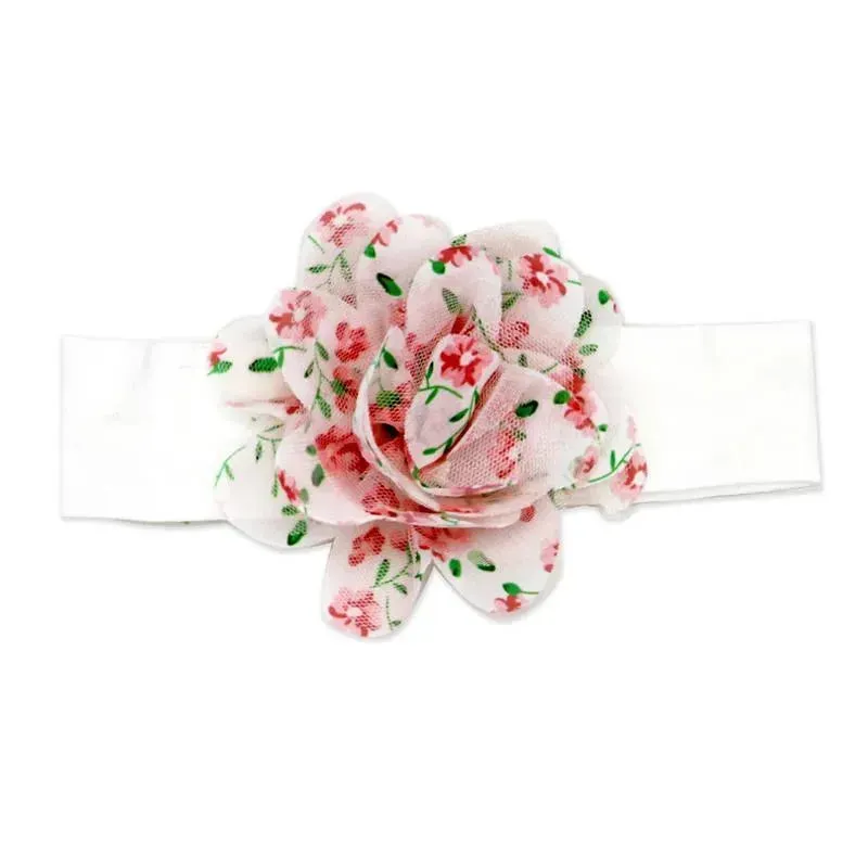 Rose Textiles- 3 Pc Socks And Bowties Set, Pink Flowers - Image 4