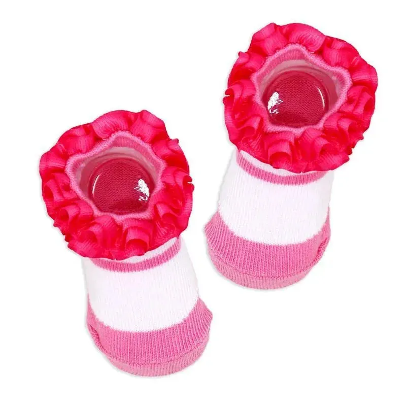 Rose Textiles - 3 Pc Socks And Bowties Set, Pink Love - Image 5