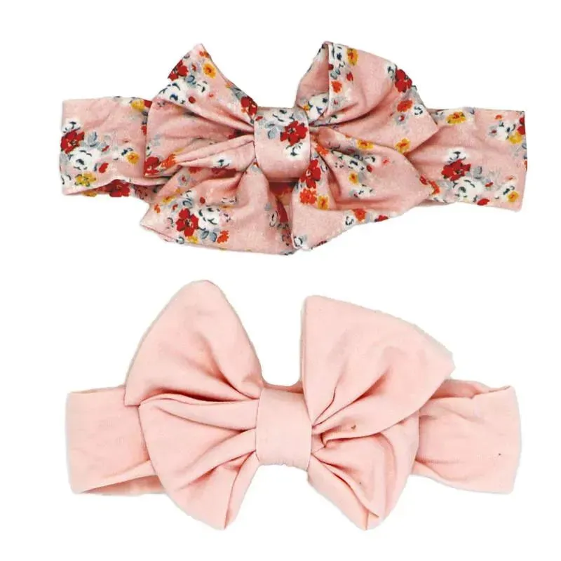 Rose Textiles - 3pc Headband & Sock Set: Rose Floral - Image 3