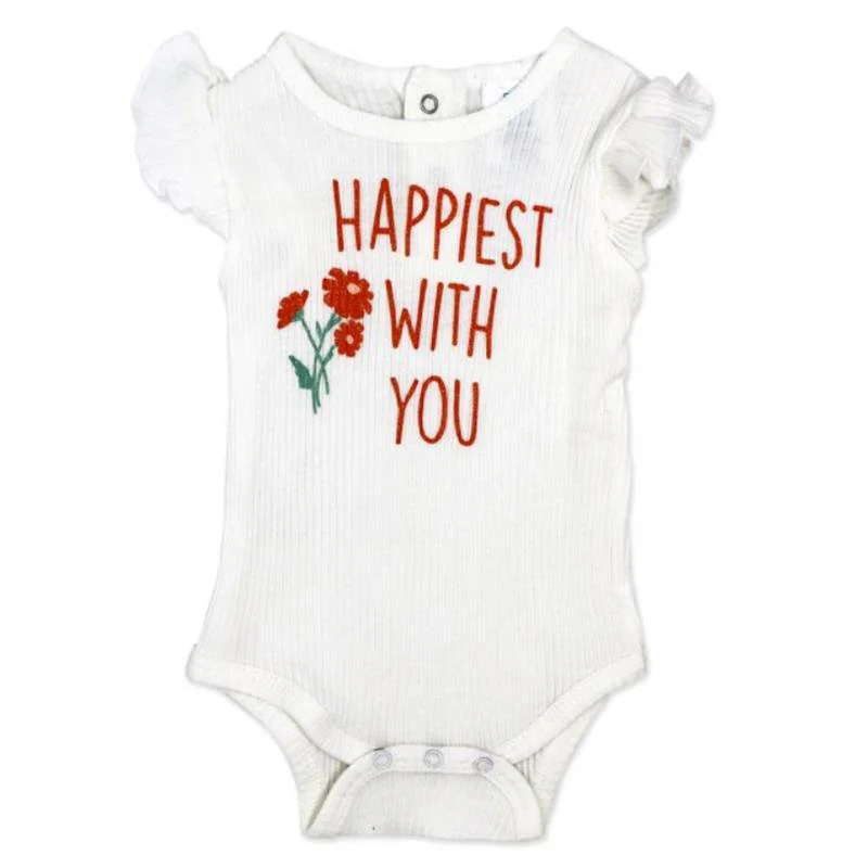 Rose Textiles - 3Pk Baby Girls Skort Set, Happiest With You Pink - Image 3