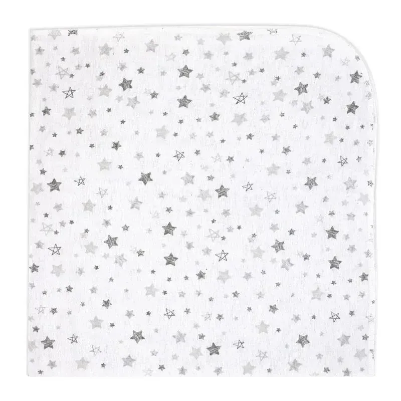 Rose Textiles - 4 Pk Receiving Blanket, Grey Elephant & Balloon - Image 5