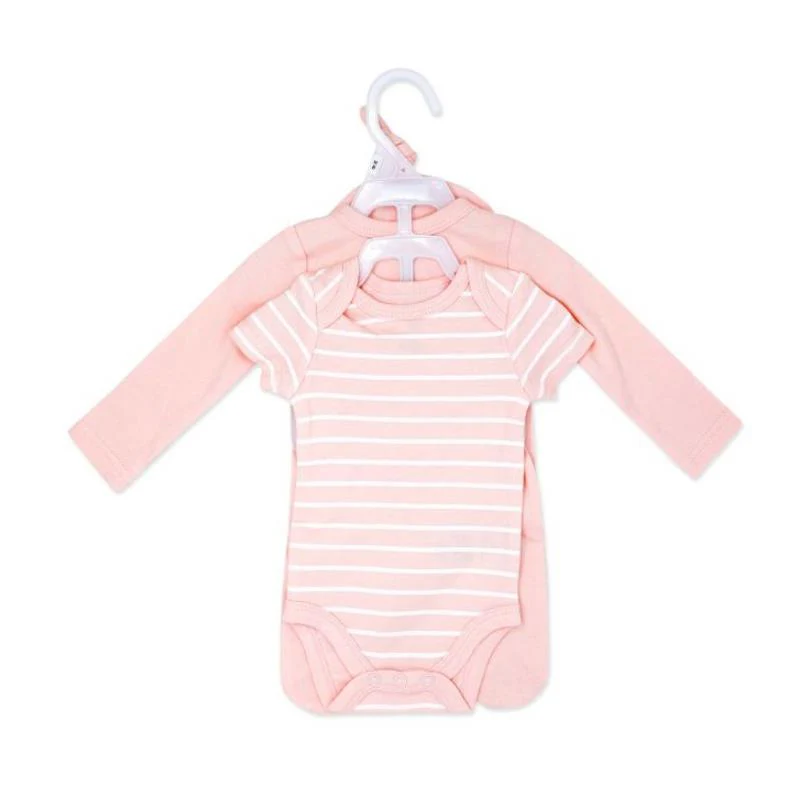 Rose Textiles - 4Pk Baby Girl Take Me Home Set, Pink Llama - Image 3