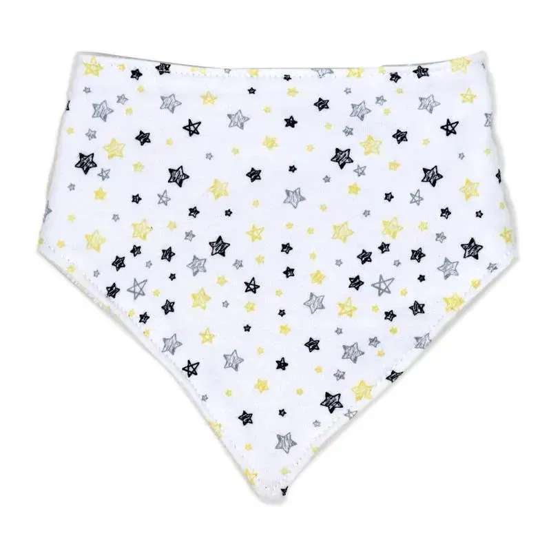 Rose Textiles - 5 Pc Bib And Socks Set, Yellow Elephant - Image 4