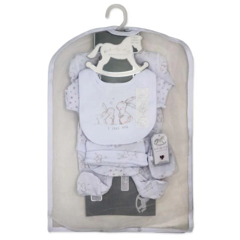 Rose Textiles - 5Pk Baby Girls Mesh Bag Set Bunny - Image 2