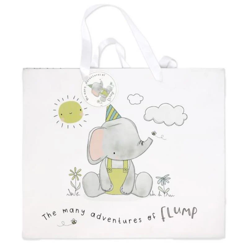 Rose Textiles - 6Pk Baby Girl Gift Set, Flump The Elephant Pink - Image 3