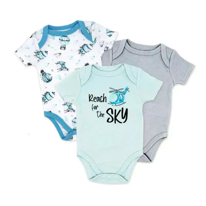 Rose Textiles - Baby Boy's Bodysuit Helicopter