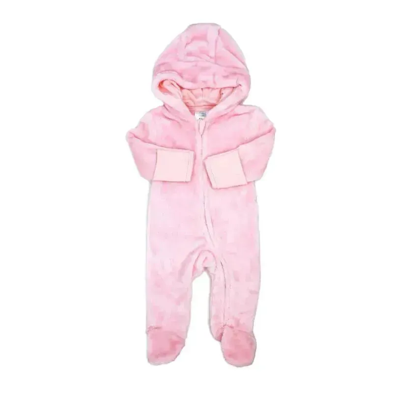 Rose Textiles - Baby Gilrs Fleece Pramsuit - Image 2