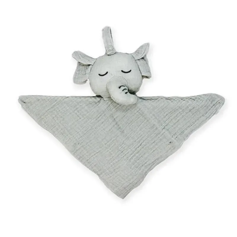 Rose Textiles - Muslin Pacifier Nunu, Elephant - Image 2