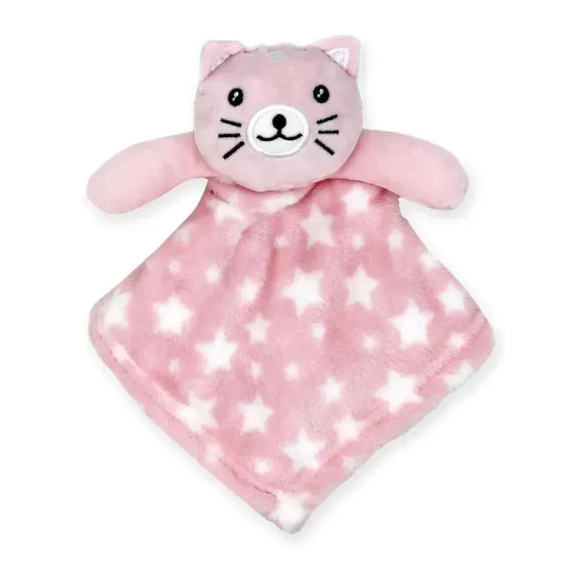Rose Textiles - Nunu With Ring Rattle, Pink Kitty - Image 3
