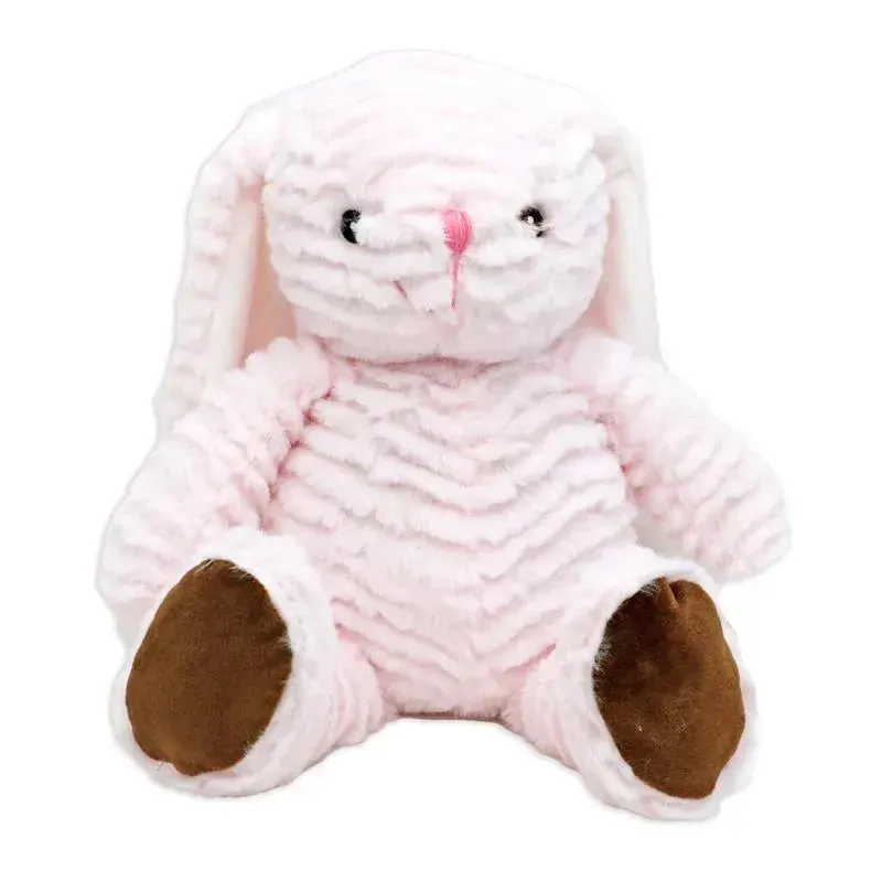 Rose Textiles - Ridged Plush Toy, Pink Bunny