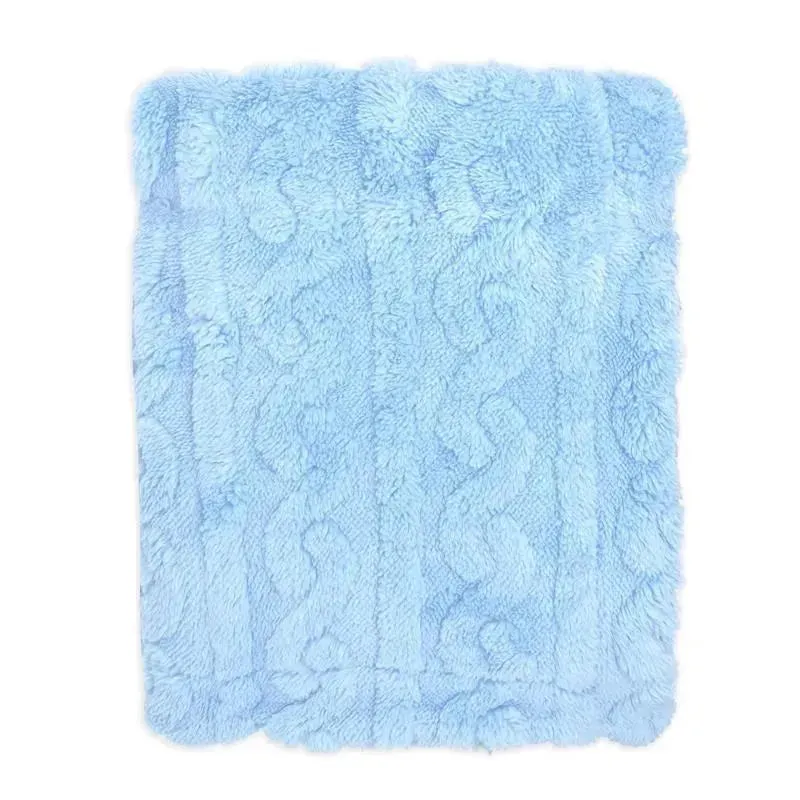 Rose Textiles - Sculpted Sherpa, Blue - Image 2