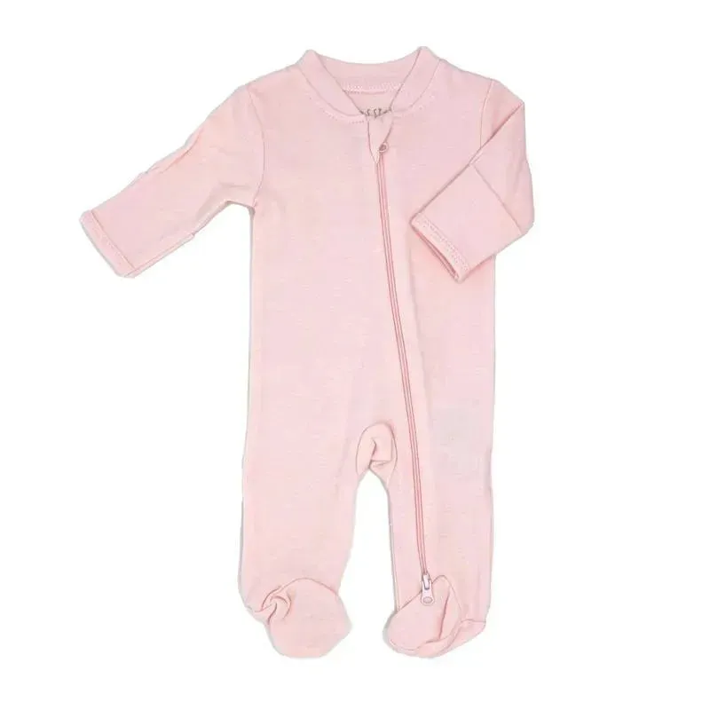 Rose Textiles - Solid Mitted Cuff Sleepers, Pink