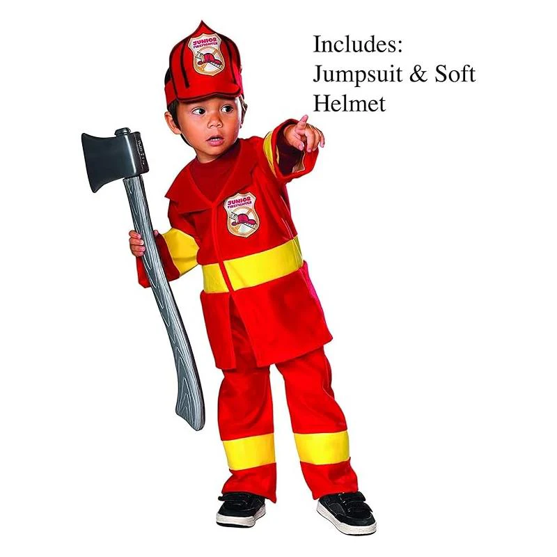 Rubies - Costume Juvenile Jr. Firefighter - Image 2