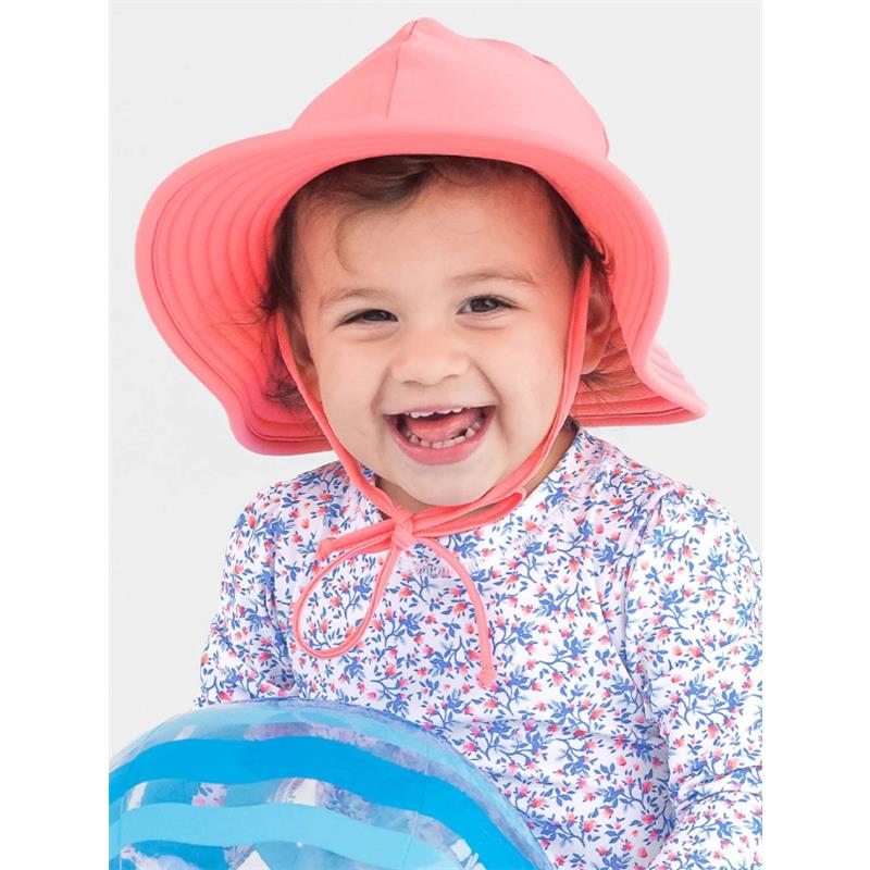 Rufflebutts - Kids Swim Hat, Bubblegum Pink