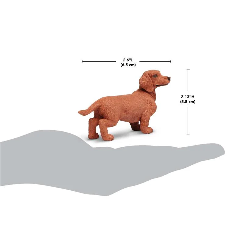 Safari - Dachshund Figurine 3.75 Plastic Model Figure - Image 4