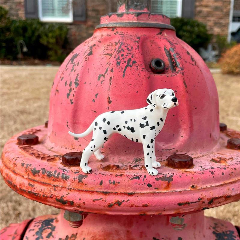 Safari - Dalmatian Figurine 3.5 Plastic Dog Figure - Image 2