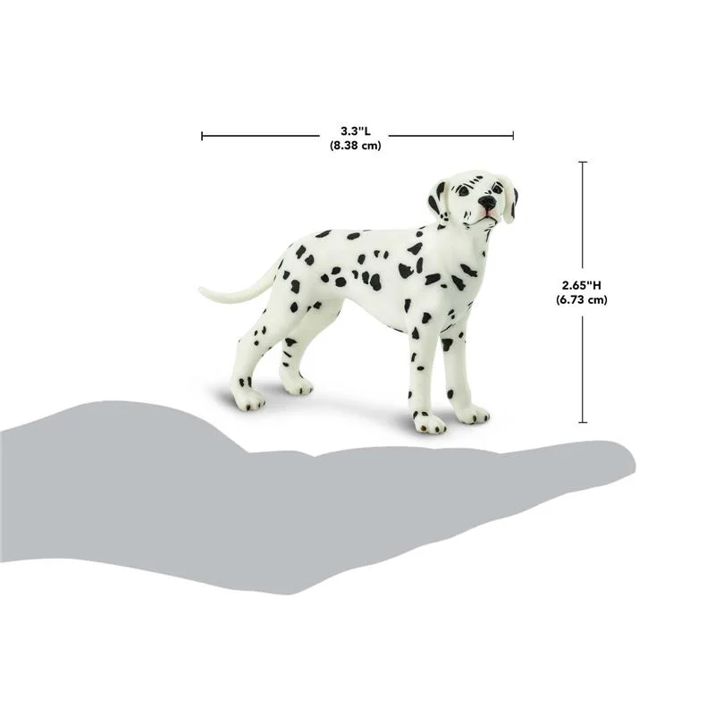 Safari - Dalmatian Figurine 3.5 Plastic Dog Figure - Image 3