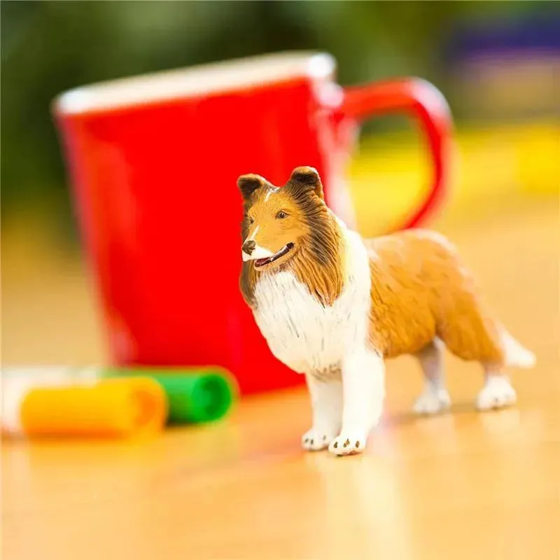 Safari Ltd. - Collie Figurine, Lifelike 4 Dog Figure - Image 2