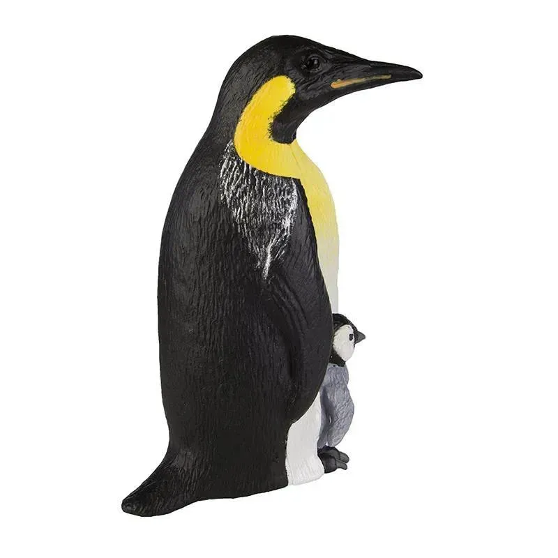 Safari Ltd Incredible Creatures Emperor Penguin with Baby - Image 3