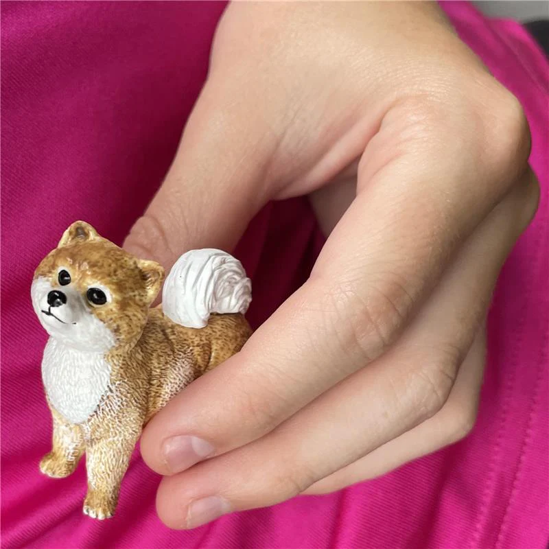 Safari - Pomeranian Realistic 2 Dog Figure - Image 2