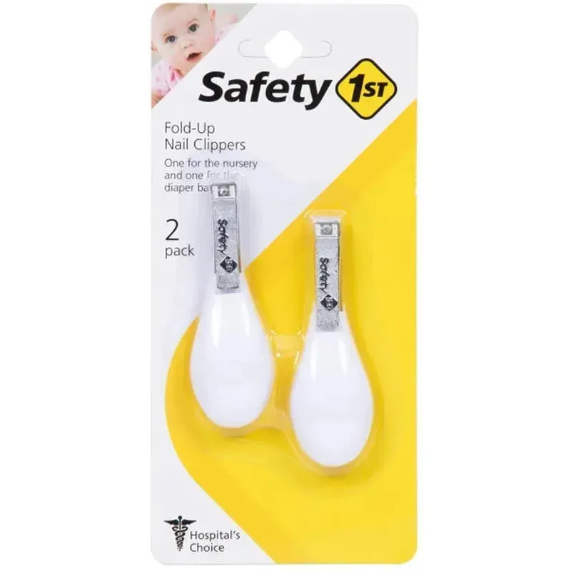 Safety 1St - Fold-Up Nail Clippers - 2pk - Image 3