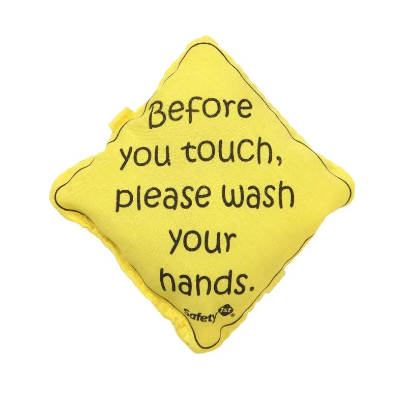 Safety 1St - No Germs On Board Sign 2Pk, Yellow - Image 3
