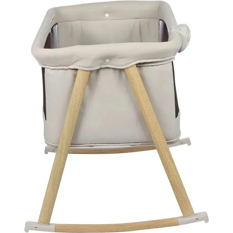 Safety 1st - Rest-and-Romp 2-in-1 Bassinet & Play Yard with Soothing Sounds, Dunes Edge - Image 6
