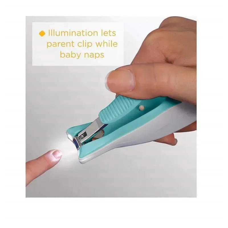 Safety 1St - Sleepy Baby Nail Clipper With Built-in LED Light, Colors May Vary - Image 2