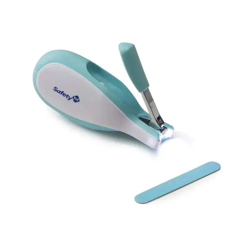 Safety 1St - Sleepy Baby Nail Clipper With Built-in LED Light, Colors May Vary - Image 4