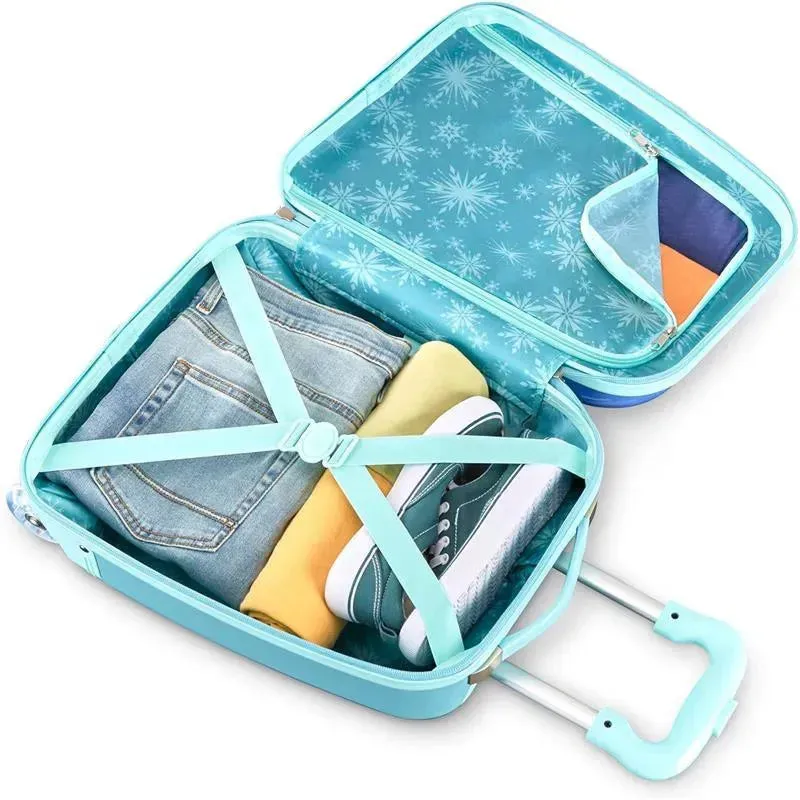 Samsonite - American Tourister Unisex Kid's Disney Hardside Luggage with Spinner Wheels, Frozen, 20-Inch - Image 5
