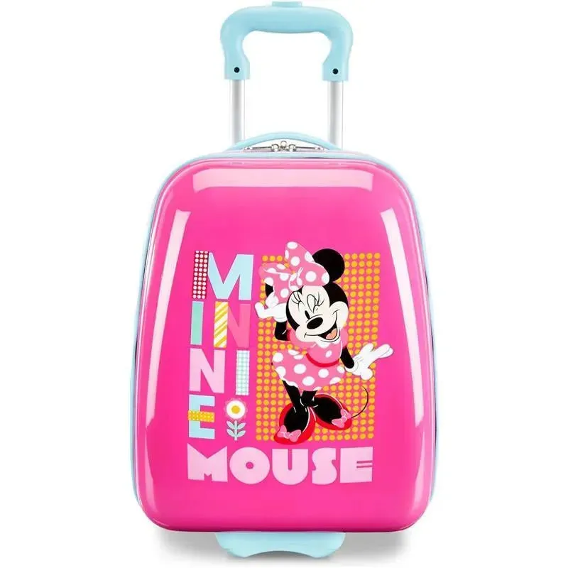 Samsonite - American Tourister Unisex Kid's Disney Hardside Luggage with Spinner Wheels, Minnie Mouse, 20-Inch