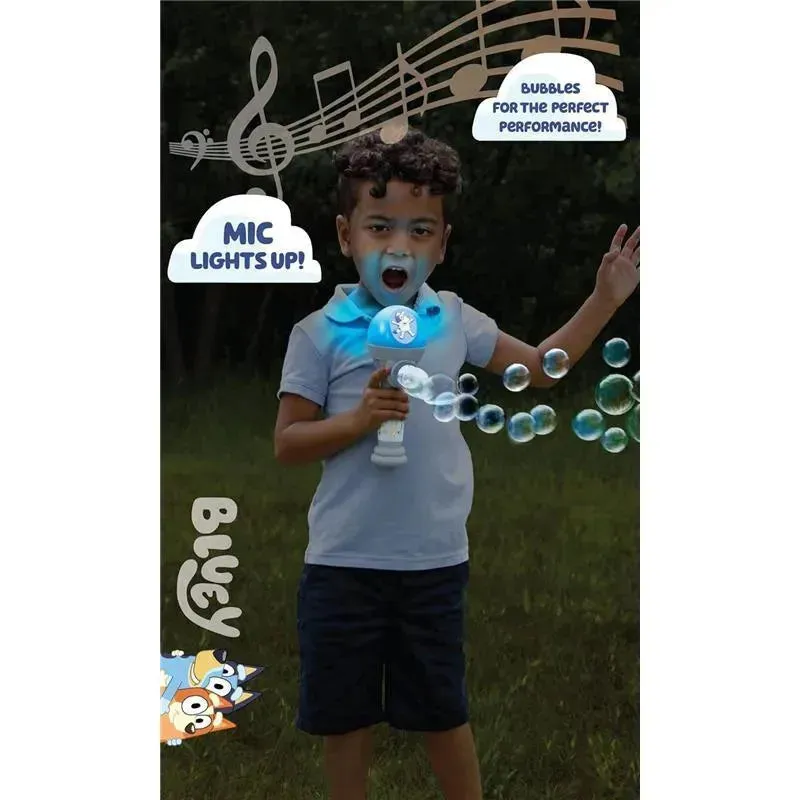 Sandy Ruben - Little Kids BLUEY Dance Mode Bubble Machine and Toy Microphone - Image 3