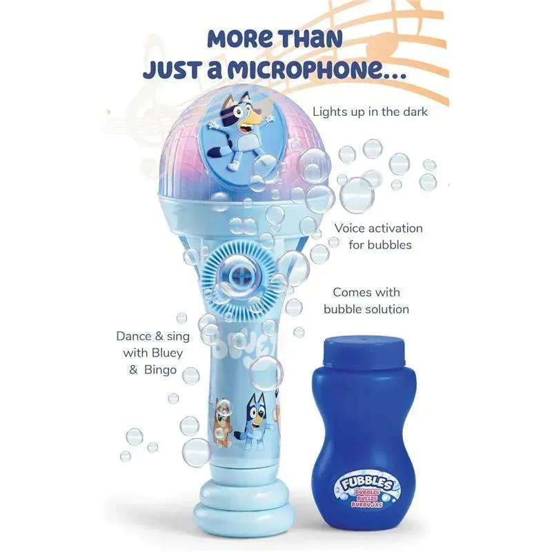 Sandy Ruben - Little Kids BLUEY Dance Mode Bubble Machine and Toy Microphone - Image 4