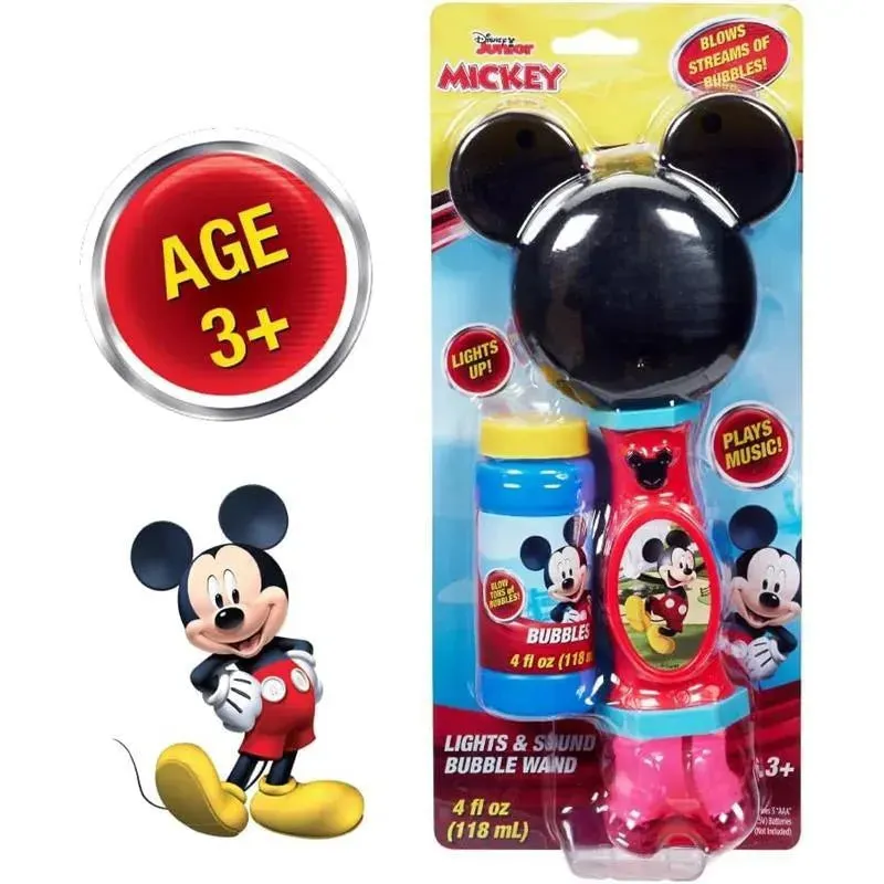Sandy Ruben - Little Kids Disney Mickey Mouse Lights and Sound Musical Bubble Wand - Image 8