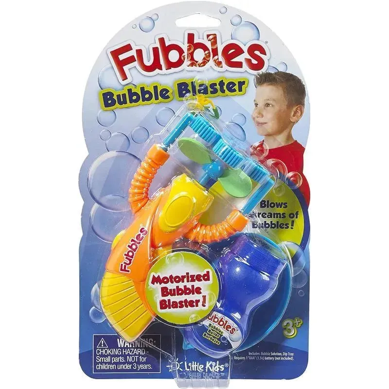 Sandy Ruben - Little Kids Fubbles Bubble Blaster, Includes 2oz of Bubble Solution, Colors May Vary - Image 3