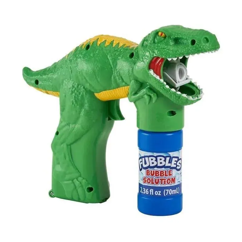 Sandy Ruben - Little Kids Fubbles Bubble Dino Bubble Blaster, for Ages 3 and up