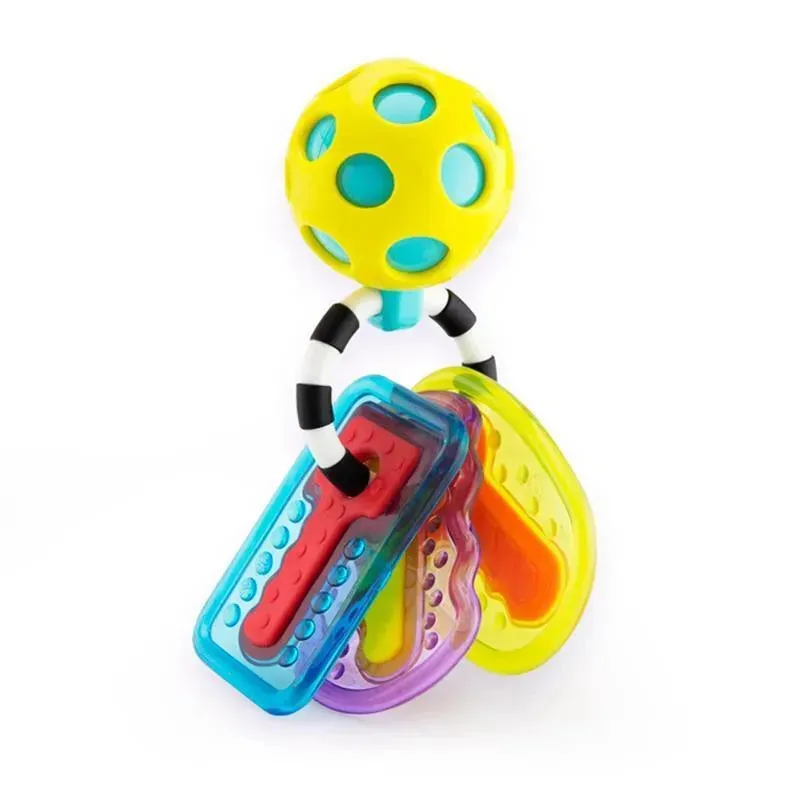 Sassy Drive N' Drool Baby Keys Toy | Infant Toys - Image 2