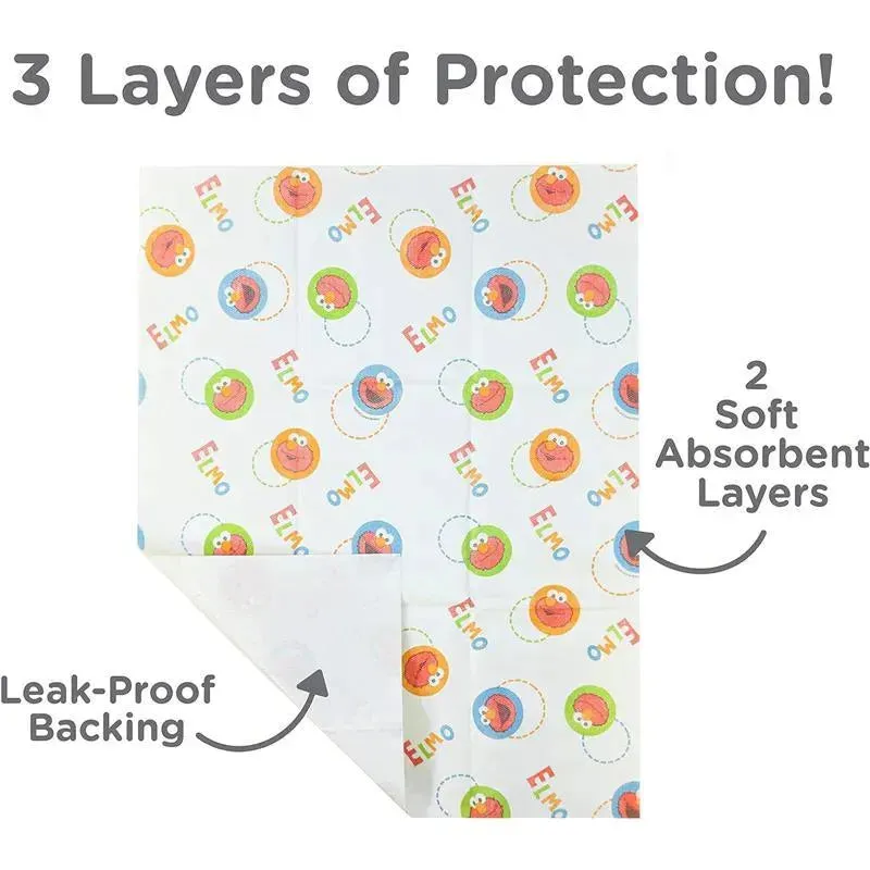 Sassy - Neat Solutions Sesame Street Multi-Use Pads, 10 Count - Image 6