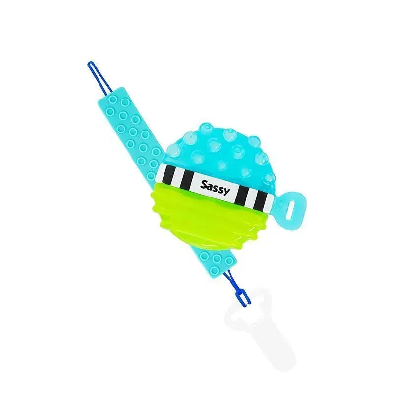 Sassy Soothing Sensations Teether W/Keeper - Image 2