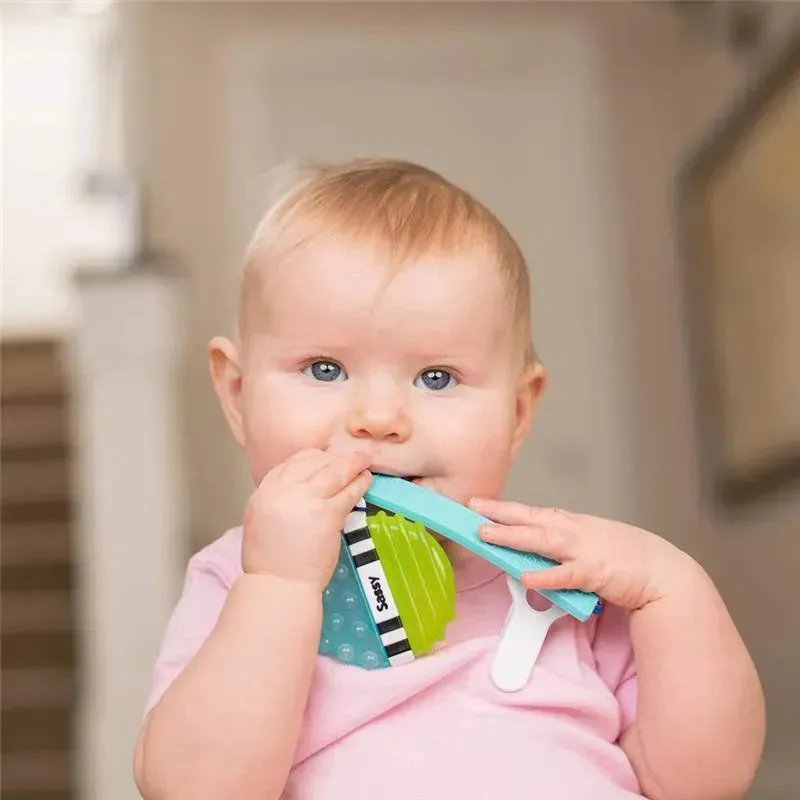 Sassy Soothing Sensations Teether W/Keeper - Image 4