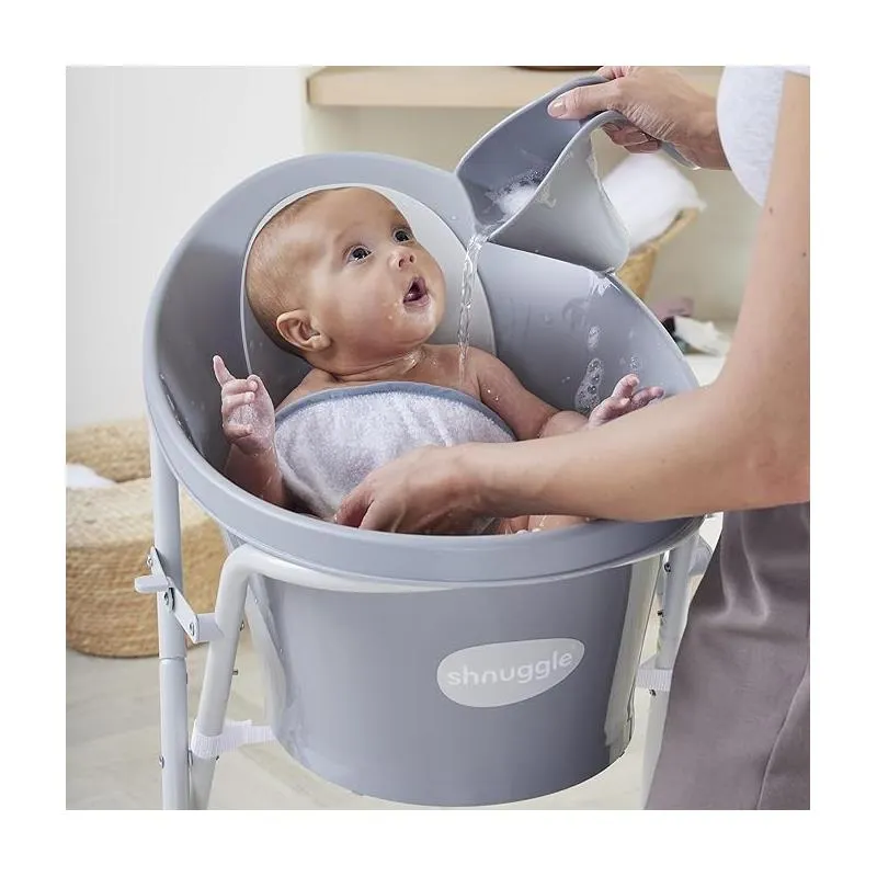 Shnuggle - Bath Rinse Jug, Pebble Grey - Image 3