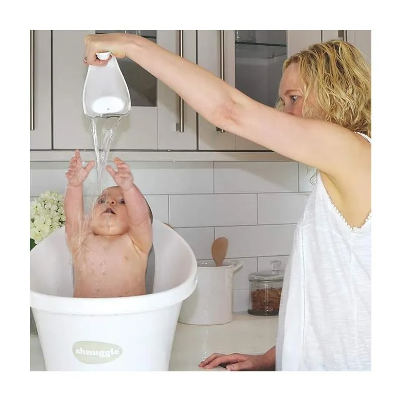 Shnuggle - Bath Rinse Jug, Pebble Grey - Image 5