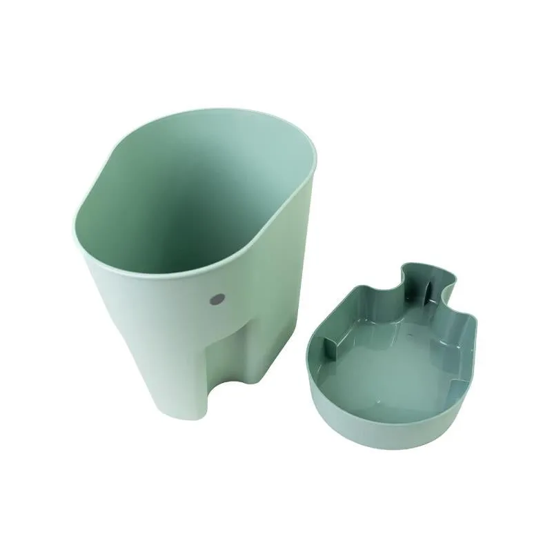 Shnuggle - Ellie Bath Toy Storage Scoop, Eucalyptus Green - Image 2