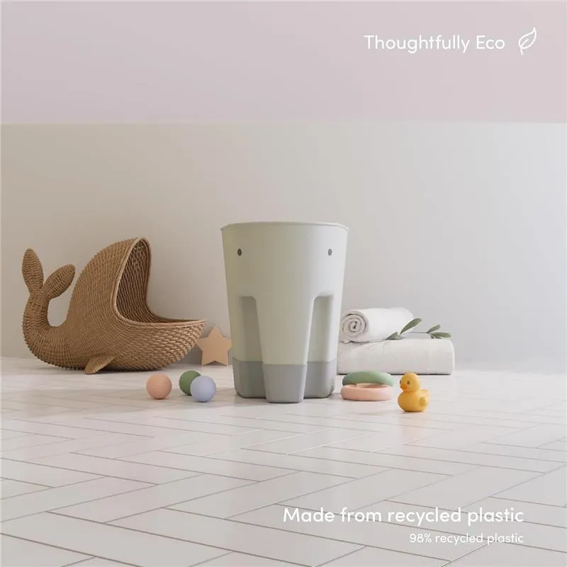 Shnuggle - Ellie Bath Toy Storage Scoop, Grey - Image 3