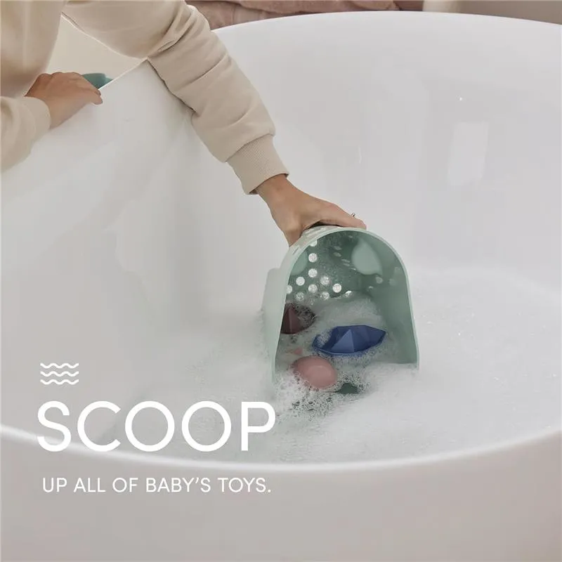 Shnuggle - Ellie Bath Toy Storage Scoop, Grey - Image 7