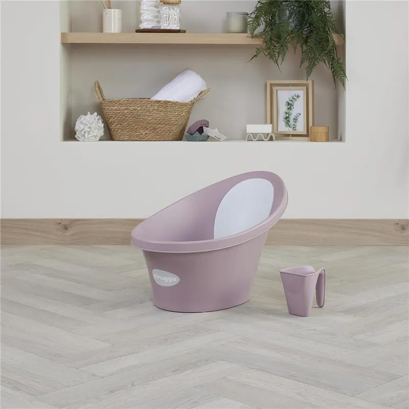 Shnuggle - Newborn Baby Bath With Plug, Blossom - Image 5