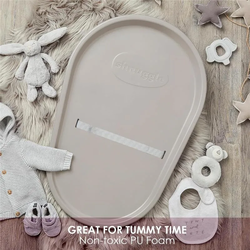 Shnuggle - Squishy Baby Changing Diaper Pad, Taupe - Image 3