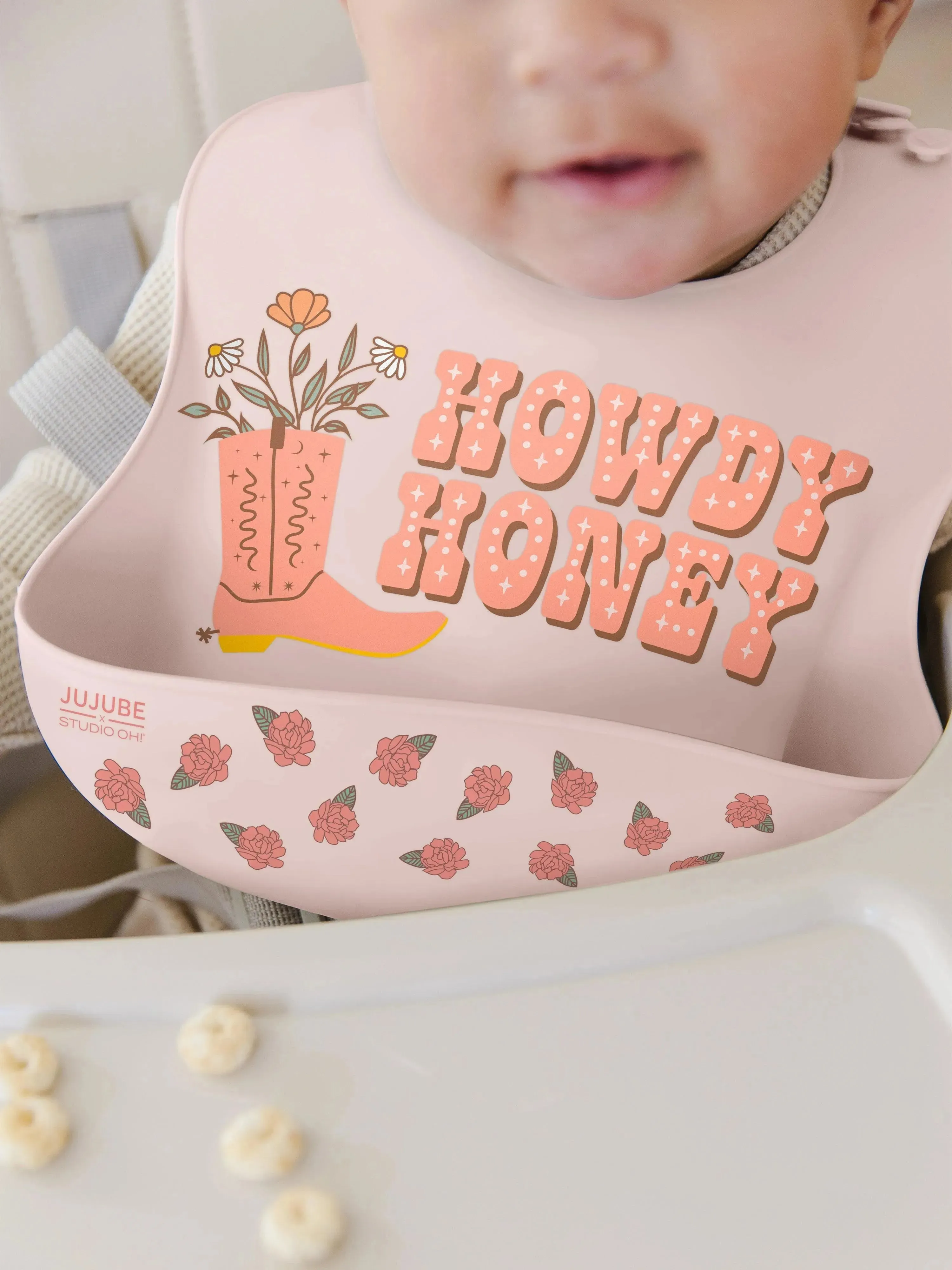 Silicone Bib - Bloomin' Boot - Image 4